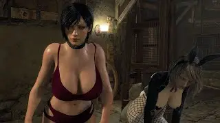 The 2 lovely ladies of RE4 coming soon to a house party near you - 4K