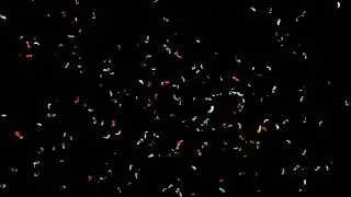 CONFETTI Particles Effect for video editing