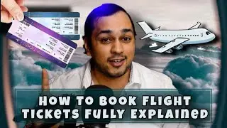 How to book flight tickets online || Flight Ticket Booking Process in Hindi  by Rajesh Rajput