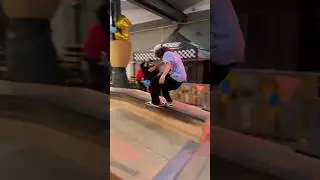 Noseslide the whole Funbox to nollie flip out 🛹 #skateclips #skateboarding #skateboard #skatepark
