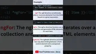 What is a directive in Angular? 