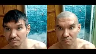 Стрижка налысо | bald haircut