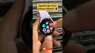 Make Galaxy Watch Faster #galaxywatch #wearabletech