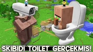 😱Minecraft'ta SKIBIDI TOILET'ın GİZLİ EVİNİ BULDUM!!