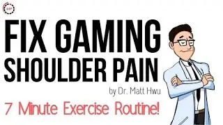 Fix Gaming Shoulder Pain - 7 Minute Exercise Routine [2020]