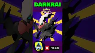 DARKRAI el dueño de tus pesadillas #pokemonunite #darkrai #pokemon