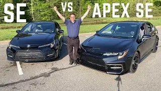 Comparing 2021 Corolla Apex vs Corolla SE: Everything You Need to Know