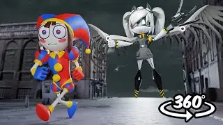 Pomni and J but it's 360º video
