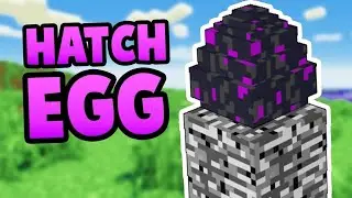 How to hatch dragon egg in Minecraft.