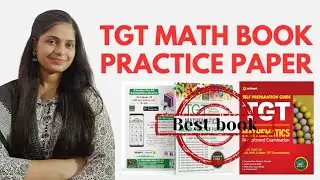 UP/KVS/NVS/Other state tgt math preparation book | tgt math practice book for English medium |