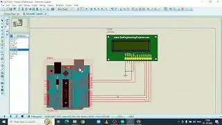 20.LCD Interface with Arduino in Proteus1