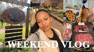 WEEKEND VLOG: LUNCH DATE WITH MY MINI FAMILY, FOSCHINI HAUL, GROCERY HAUL AND COOKING