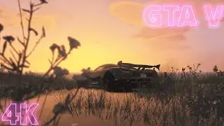 GTA 5 4K cinematic | #koenigsegg #murciélago #mercedes