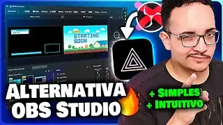 Alternativa ao OBS Studio SIMPLES e FÁCIL de usar para fazer LIVE e GRAVAÇÃO | Prism Live Studio