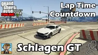 Fastest Sports Cars (Schlagen GT) - GTA 5 Best Fully Upgraded Cars Lap Time Countdown