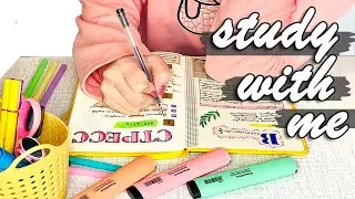 Study with me | КРУТОЙ СПОСОБ БЫСТРО ЗАПОМНИТЬ ЛЮБУЮ ТЕМУ | Стади виз ми домашнее обучение