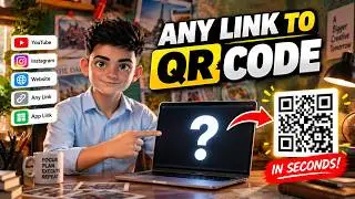 Turn Any Link into a QR Code in Seconds | How to Create a QR Code from Any Link |FREE Method