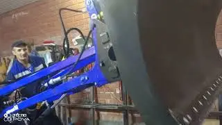 Разгрузка Квадро мотоблока...