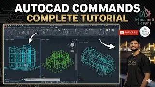 Top 20+ AutoCAD Commands Every Engineer Must Know! | Step-by-Step Guide