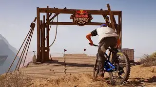 Attempting the SECRET 2017 Red Bull Rampage Course (Riders Republic)
