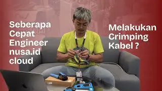 Rahasia Crimping Kabel UTP 2024 - Apakah Ada Yang Bisa Lebih Cepat ?
