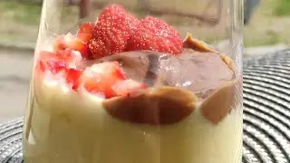 Бананово-шоколадный пудинг 🍧