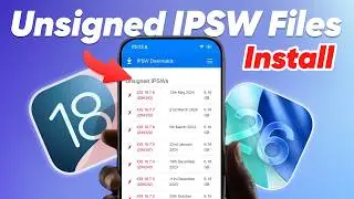 How to Restore Unsigned IPSW on iPhone? | Install Older iOS (iOS 26 / iOS 18) – 2026