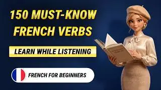 150 Must-Know French Verbs - Study French easily! (Passive learning)