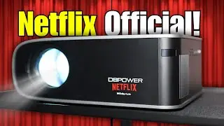 Netflix Officially Licensed + Dolby Audio! / DBPOWER G01 Projector