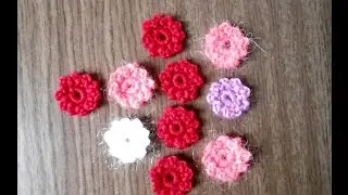 Crochet flowers baby crochet video lesson