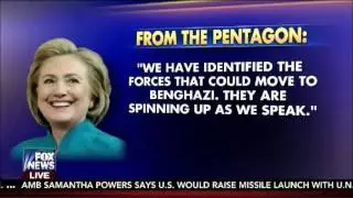 Pentagon '@foxandfriends: Benghazi attack email - Pentagon was ready 2 roll, never got Sta