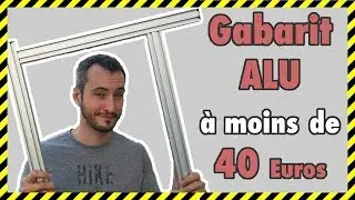 COMMENT FAIRE UN GABARIT DE DÉFONCEUSE EN ALUMINIUM A MOINS DE 40 EUROS  (TYPE B)/ FESTOOl MFS DIY