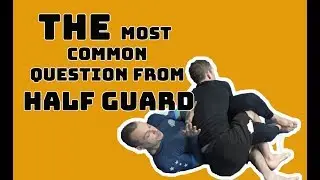 Dealing with the switch base from half guard (Lachlan Giles). The most common half guard question