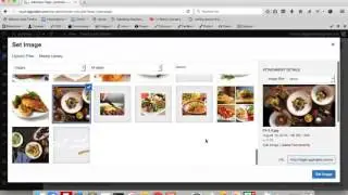 Food Lover Restaurant Wordpress Theme - Manage Content