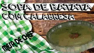 Sopa de batata com calabresa, FÁCIL,RÁPIDA E DELICIOSA.