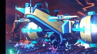 No Man's Sky-Mega Riesen Transporter in der Weltraumanomalie