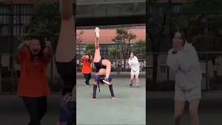 This girl surprised everyone by playing with such football #amazing #funny #shorts