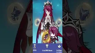 La mejor build  de ROSARIA // GENSHIN IMPACT 