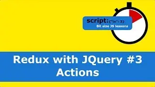 Redux with JQuery #3 Actions
