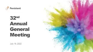 Persistent 32nd Annual General Meeting  2021-22