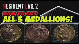 Resident Evil 2 Remake - ALL 3 MEDALLION LOCATIONS!