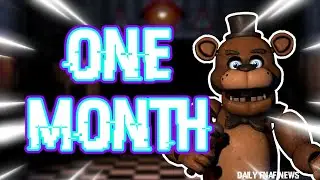 FNAF NEWS | FNaF Movie Releases In 1 Month! + More!