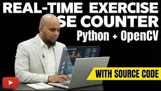AI Fitness Tracker: Real-Time Exercise Counter in Python + OpenCV & MediaPipe + Source Code | Tamil