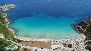 Santa Teresa di Gallura: Spiaggia Rena Bianca a Ferragosto | Sardegna 2022