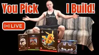 You Pick The LEGO Set, I Build It!: Live Build + Ask Me Anything