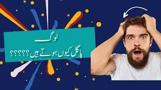 Log Pagal q hoty hain | لوگ پاگل کیوں ہوتے ہیں؟ | Research | #youtube #zaibunnisa #ladieslearninghub