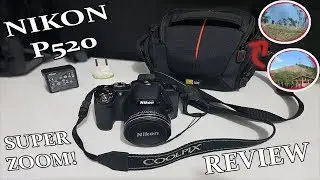 NIKON COOLPIX P520 REVIEW! NOVA CÂMERA DO CANAL!