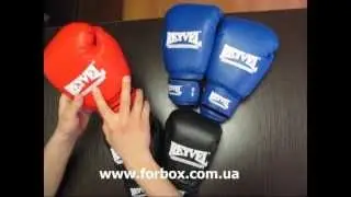 Тренировочные боксерские перчатки винил REYVEL  интернет магазин Forbox