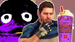Resident Evil Characters Try the Grimace Shake
