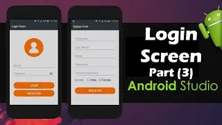 Android Login Screen | Login Android Studio | Android Studio Part 3